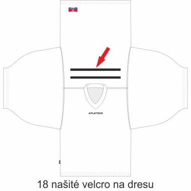 018 NAŠITÉ VELCRO NA DRESU