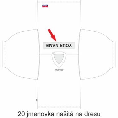 020 JMENOVKA NAŠIT NA DRESU