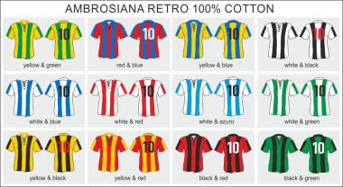 004 Retro dres fotbal AMBROSIANA