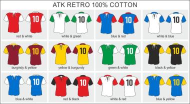 002 Retro dres fotbal  ATK