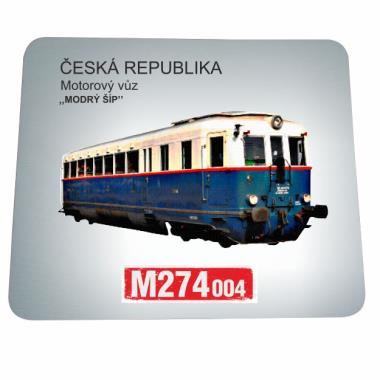 071 Podložka pod myš M274.004 MODRÝ ŠÍP color