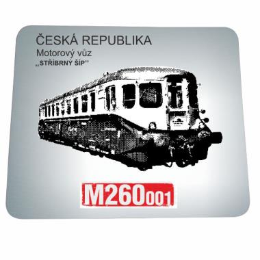 070 Podložka pod myš M260.001 STŘIBRNÝ ŠÍP