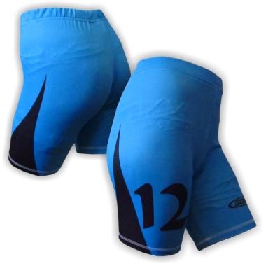 030 Elastische Damenshorts FLASCH