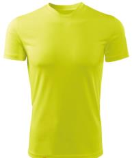 090 Funkční tričko FANTASY muži neon žlutá