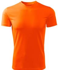 091 Funkční tričko FANTASY muži neon oranžová