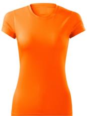 091 Funkční tričko FANTASY ženy neo oranžová