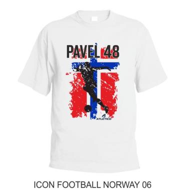 006 T-shirt ICON FOOTBALL NORWAY 06
