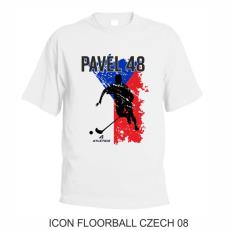 008 T-shirt ICON FLOORBALL CZECH 08