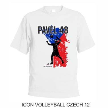 012 T-shirt ICON VOLEYBALL CZECH 12