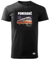 005 Tričko T678.0 POMERANČ black subli       